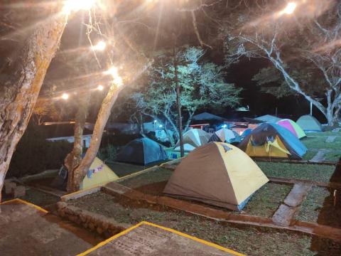 Camping al aire libre